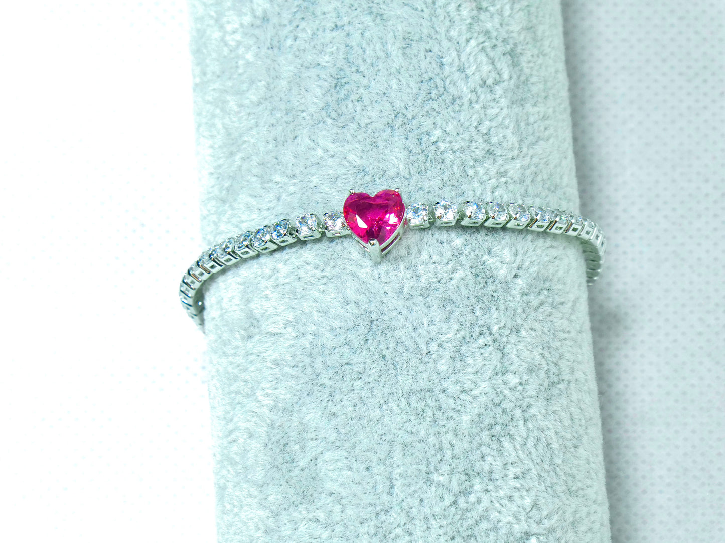 Bratara Tennis Inima Roz