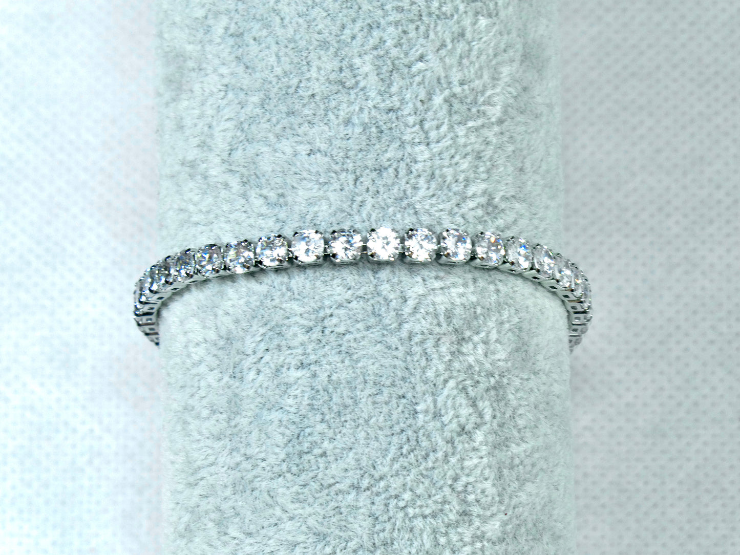 Bratara Tennis 5mm Transparenta