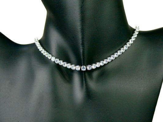 Set Lant Tennis + Bratara Tennis Transparent