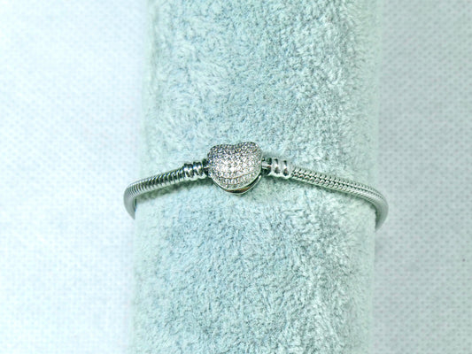 Bratara Inima Argintie