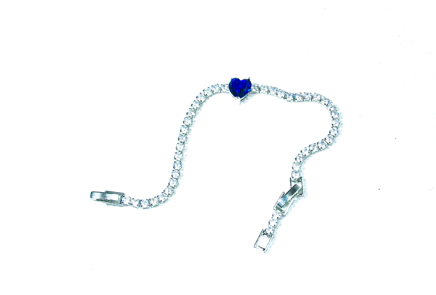 Bratara Tennis Inima Albastra