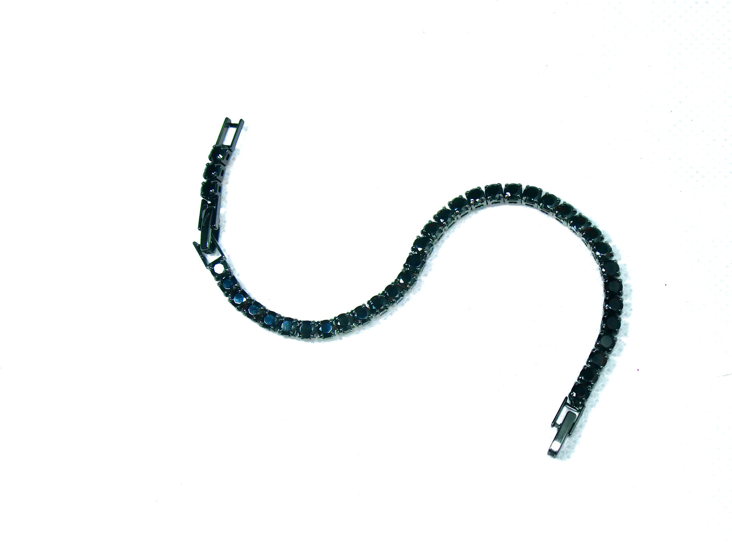 Bratara Tennis 5mm Neagra