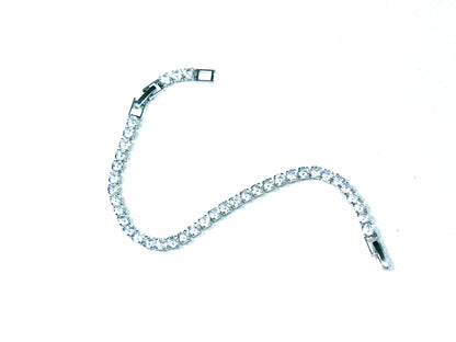 Bratara Tennis 5mm Transparenta