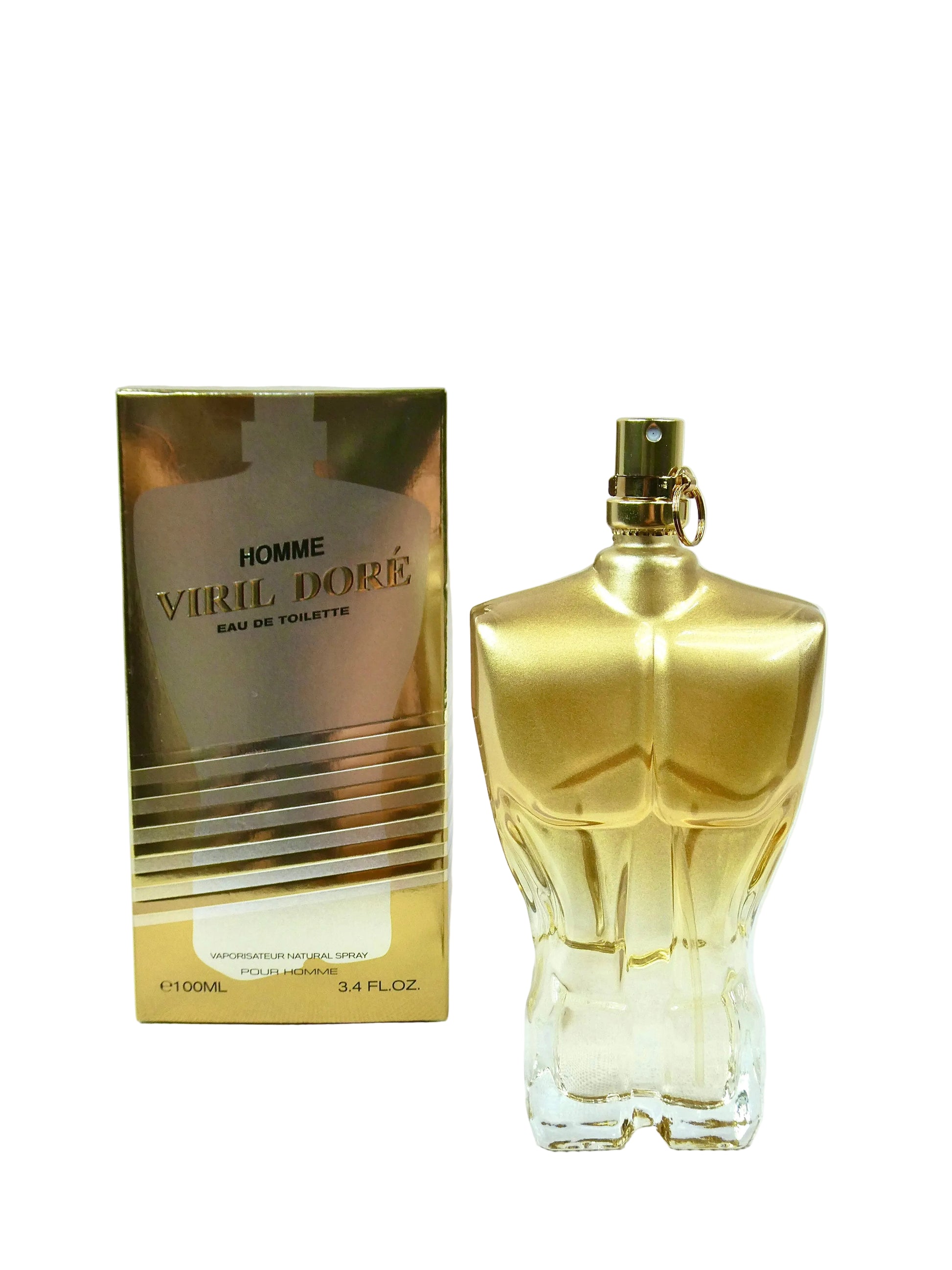 Homme Viril Doré – Parfum Arabesc Premium Elegant
