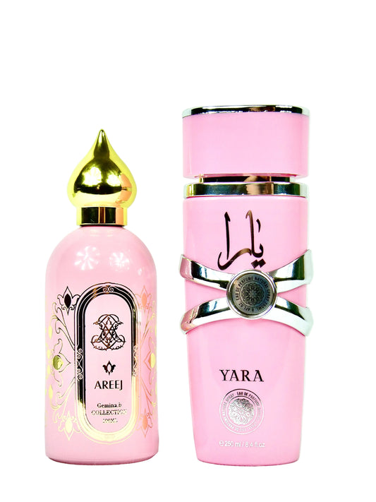 Set de 2 Parfumuri Arabesti Premium – B. Areej si Burphrise Yara