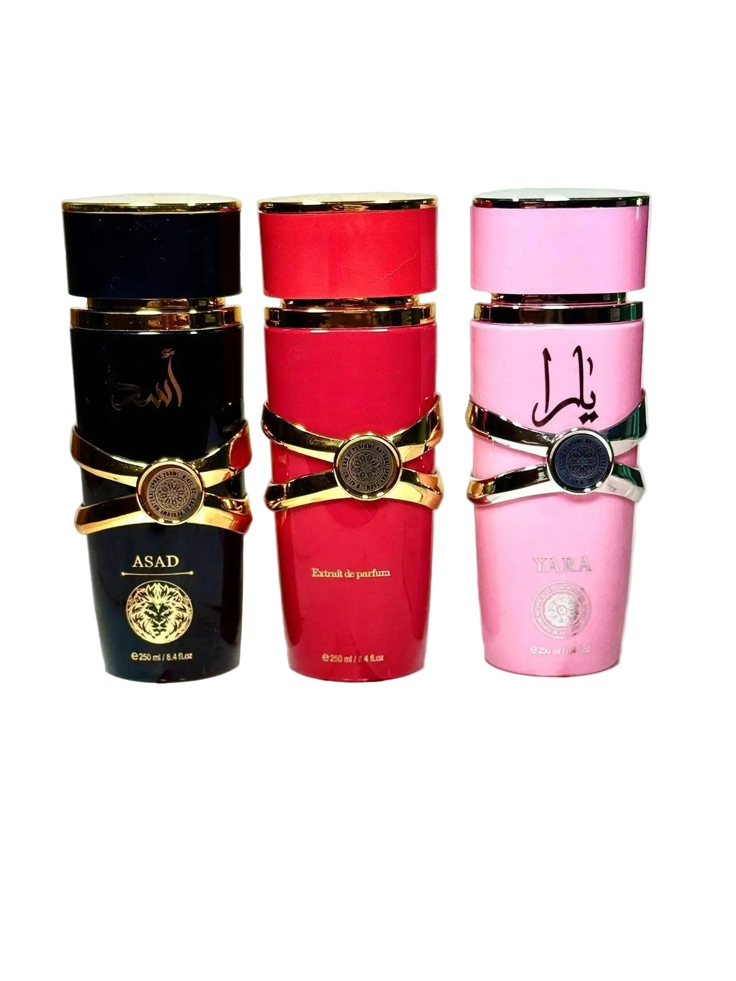 Set de 3 Parfumuri Arabesti Premium – Burphrise Asad, Flash Kissing Muse in Paris & Burphrise Yara - AlegeCadoul